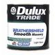 Dulux Trade Weathershield White Masonry Paint, 2.5L