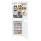 Beko Icqfdb355 50:50 Integrated Frost Free Fridge Freezer - White