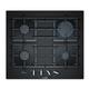 Bosch Ppp6A6B90 4 Burner Tempered Glass Gas Hob (W)590mm - Black