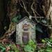 Black and Friday Deals Fairy Gate Woodsy Decor Miniature Fairy Doors Garden Tree Huggers Fairy Gnome Window and Door Tiny Door Models Miniature Door Ornaments Small Fairy Door Wood Furniture Wooden