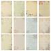 80pcs Vintage Writing Paper Antique Looking Papers Classic Aged Stationery Paper