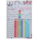 Magnetic Reward Chart Housework Chart Chore Recording Sheet Magnetic Behavior Chart for Kids