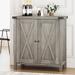 Buffet Cabinet, Farmhouse Storage Cabinet with Doors and Shelves