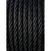 Black Powder Coated Galvanized Cable Wire Rope 1/4 7X19-50 100 250 500 1000 Ft (50 Ft)