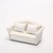 Doll House Miniature Sofa Model Mini Couch Miniature Sofa With Pillows for 1/12 Doll House