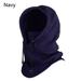 Outdoor Sports Riding Hood Hat Windproof Mask Hat Thermal Fleece Ski Face Mask Tactical Balaclava Winter Warm Hat NAVY