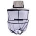 Fishing Pest Control Hat Outdoor Breathable Mesh Mosquito Hat Face Anti-mosquito Bug Mask Insect Repellent Net for Fishing Camping Gardening