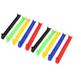 10pcs Plastic Bike Chain Protector Useful Chain Affixed Stickers Mountain Bike Chain Protector (Random Color)