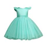 Dresses for Teens Girls Short Sleeve Casual Dress Casual Print Green 80