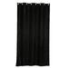 Grommets Top Soild Color Silky Window Curtains Half Blackout Blinds Shade for Living Room Bedroom Decoration 150x250cm