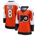 Women's Fanatics Branded Cam York Orange Philadelphia Flyers Home Breakaway Player Jersey