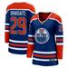 Women's Fanatics Branded Leon Draisaitl Royal Edmonton Oilers Home Breakaway Player Jersey