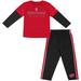 Toddler Colosseum Red/Black Wisconsin Badgers Long Sleeve T-Shirt & Pants Set