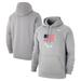 Men's Nike Charcoal Team USA Paralympics Club Fleece Pullover Hoodie