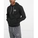 Emporio Armani EA7 core nylon mix tracksuit in black