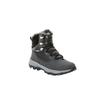 Outdoorwinterstiefel JACK WOLFSKIN "EVERQUEST TEXAPORE HIGH W", Damen, Gr. 39, grau (anthrazit), Synthetik, Textil, Leder, sportlich, Schuhe, Winterboots, Winterstiefel, Snowboots, Winterschuhe, gefüttert