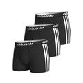 Boxer ADIDAS ORIGINALS "Comfort Flex Cotton" Gr. L (6), 3 St., schwarz (black) Herren Unterhosen Wäsche Bademode