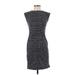 Ann Taylor Factory Casual Dress: Gray Dresses - Women's Size 2X-Small Petite