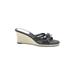 Soft Style Wedges: Black Shoes - Women's Size 8 1/2