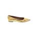 RACHEL Rachel Roy Flats: Gold Shoes - Women's Size 6 - Pointed Toe