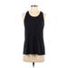 Athleta Active Tank Top: Black Solid Activewear - Women's Size Small