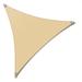 Royal Shade Customize Triangle Super Ring Sun Shade Sail, Nylon in Brown | 192 W x 192 D in | Wayfair RSAWTN-16x16x16-Beige