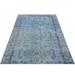 Blue 50" x 90" L Area Rug - Lofy Atina Oriental Machine Woven Rectangle 4'2" x 7'6" Wool/ Area Rug in 90.0 x 50.0 x 0.4 in Wool | Wayfair