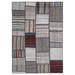 Gray 63" x 91" L Area Rug - Lofy Rectangle Teselya Rectangle 5'3" X 7'7" Area Rug 91.0 x 63.0 x 1.0 in Cotton/Wool | 63" W X 91" L | Wayfair