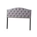 Lark Manor™ Amirion Twin Panel Headboard Faux Leather/Upholstered in Gray | Queen | Wayfair 9CFAA7865E3A4CC9BC2BADC17AB0E515