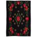 Black 56" x 83" L Area Rug - Foundry Select Sabali Rectangle 4'8" X 6'11" Area Rug 83.0 x 56.0 x 1.0 in/redWool | 56" W X 83" L | Wayfair