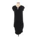 Velvet by Graham & Spencer Casual Dress: Black Dresses - Women's Size X-Small