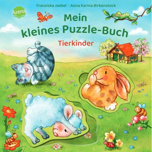 Mein kleines Puzzle-Buch. Tierkinder - Franziska Jaekel