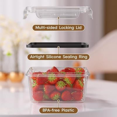 Food Storage Containers 25 -Cup