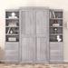 Murphy Bed with Storage Shelves and Drawers