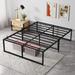 Metal Bed Frame 13 Inch with 3 in 1 Steel Support
