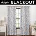 Eclipse Blackout Curtains, Larissa Leaf Grommet Curtains