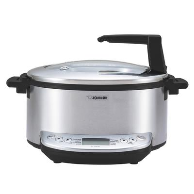6 Quarts Multipurpose Cooker, Stainless Steel Low/Slow Cook, Steam, Dishwasher Safe