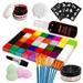 Body Paint Kit for Halloween Professional 36 Colors Oil Based Hypoallergenic Neon Face Paint Set Including Paint Stick/Brushes/Special Effects Sticker/Fake Blood Spray/Setting Powder/Makeup Sponge