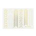 CAKVIICA 3D Gold Silver Rose Gold Nail Sticker Line Nail Art Striping Tape DIY Decoration