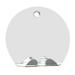 NUOLUX Round Fog Free Travel Mirror Unbreakable Portable Traveling Shaving Mirror Makeup Mirror for Bathroom Home Travel (Silver)