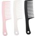 3pcs Hair Comb Hair Teasing Comb Home Hair Comb Hair Pick Comb Smooth Hair Comb Girl Hair Combs Hair Stylish Comb Wide Tooth Comb Hair Brush With Handle Plastic Comb Hair Comb