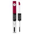 Revlon Liquid Lipstick with Clear Lip Gloss ColorStay Overtime Lipcolor Dual Ended with Vitamin E in Reds & Corals 010 Non Stop Cherry 0.07 Oz