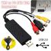 USB 2.0 Audio Television Video VHS to PC DVD VCR Converter Easy Capture Card Adapter