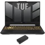 ASUS TUF Gaming F15 Gaming Laptop (Intel i5-13500H 12-Core 15.6in 144 Hz Full HD (1920x1080) GeForce RTX 4050 16GB RAM 8TB PCIe SSD Backlit KB Wifi USB 3.2 HDMI Win 11 Home) with DV4K Dock