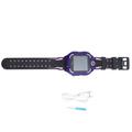 Smart Watch Kids LBS Positioning Lacation SOS Camera Phone Smart Baby Watch Voice Chat Smartwatch Children s Watch (Purple)