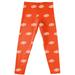 Youth Girls Vive La Fete Orange Oklahoma State Cowboys All Over Print Leggings