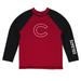 Toddler Vive La Fete Maroon/Black Colgate Raiders Solid Contrast Rash Guard