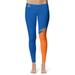 Women's Vive La Fete Blue/Orange Morgan State Bears Color Block Yoga Leggings