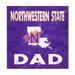 Northwestern State Demons 10'' x Dad Plaque