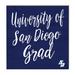 San Diego Toreros 10" x Grad Plaque